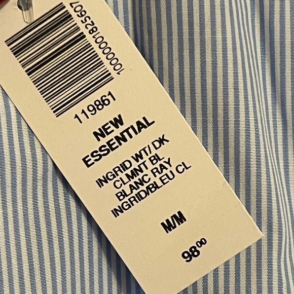 BNWT Babaton New Essential Classic Poplin Shirt - Picture 5 of 5